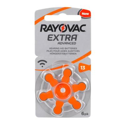 Rayovac Extra Advanced 13 Numara İşitme Cihazı Pili 6'Lı